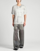 Acne Studios Mens T-shirt Cream