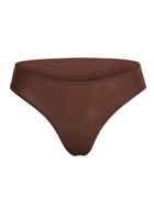 Skims Stretch-jersey Cheeky Briefs Brown