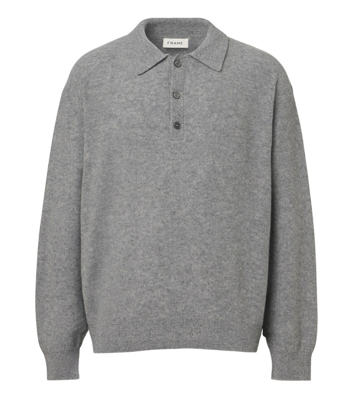 Photo: Frame Wool polo sweater