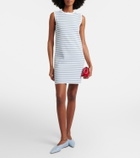 Max Mara Prane striped minidress