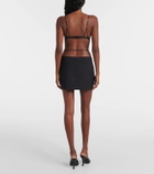 Nensi Dojaka x Calvin Klein Micro miniskirt