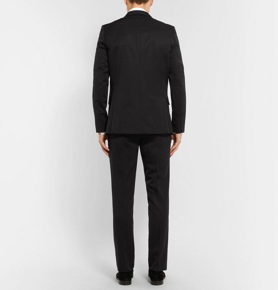 The Row - Black David Slim-Fit Wool-Twill Suit - Black