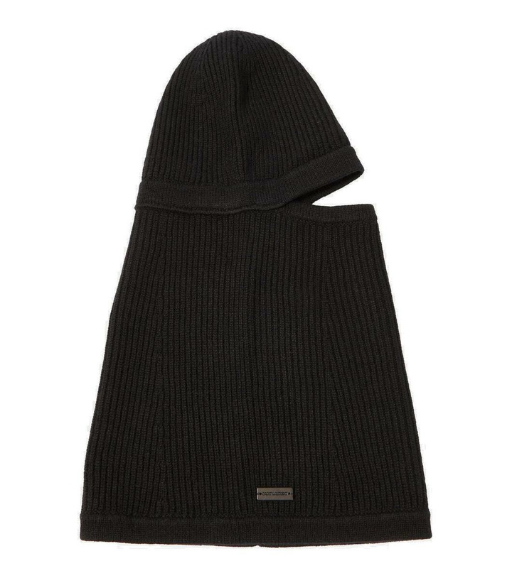 Photo: Saint Laurent Ribbed-knit cashmere beanie