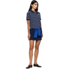 Sporty & Rich Navy Signature Logo Polo