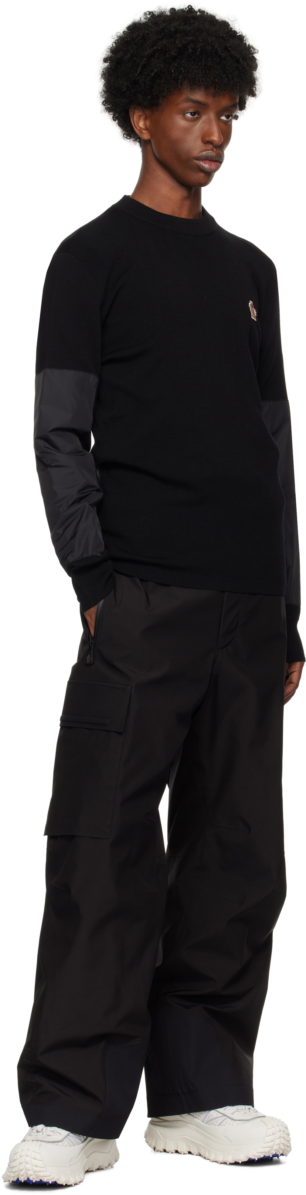 Moncler Grenoble Black Padded Ski Pants