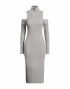 Peserico Womens Midi dress in Grey