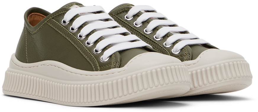 Marni Kids Khaki Pablo Sneakers Marni