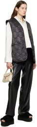 ANINE BING Black Andy Vest