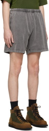 Acne Studios Gray Faded Shorts