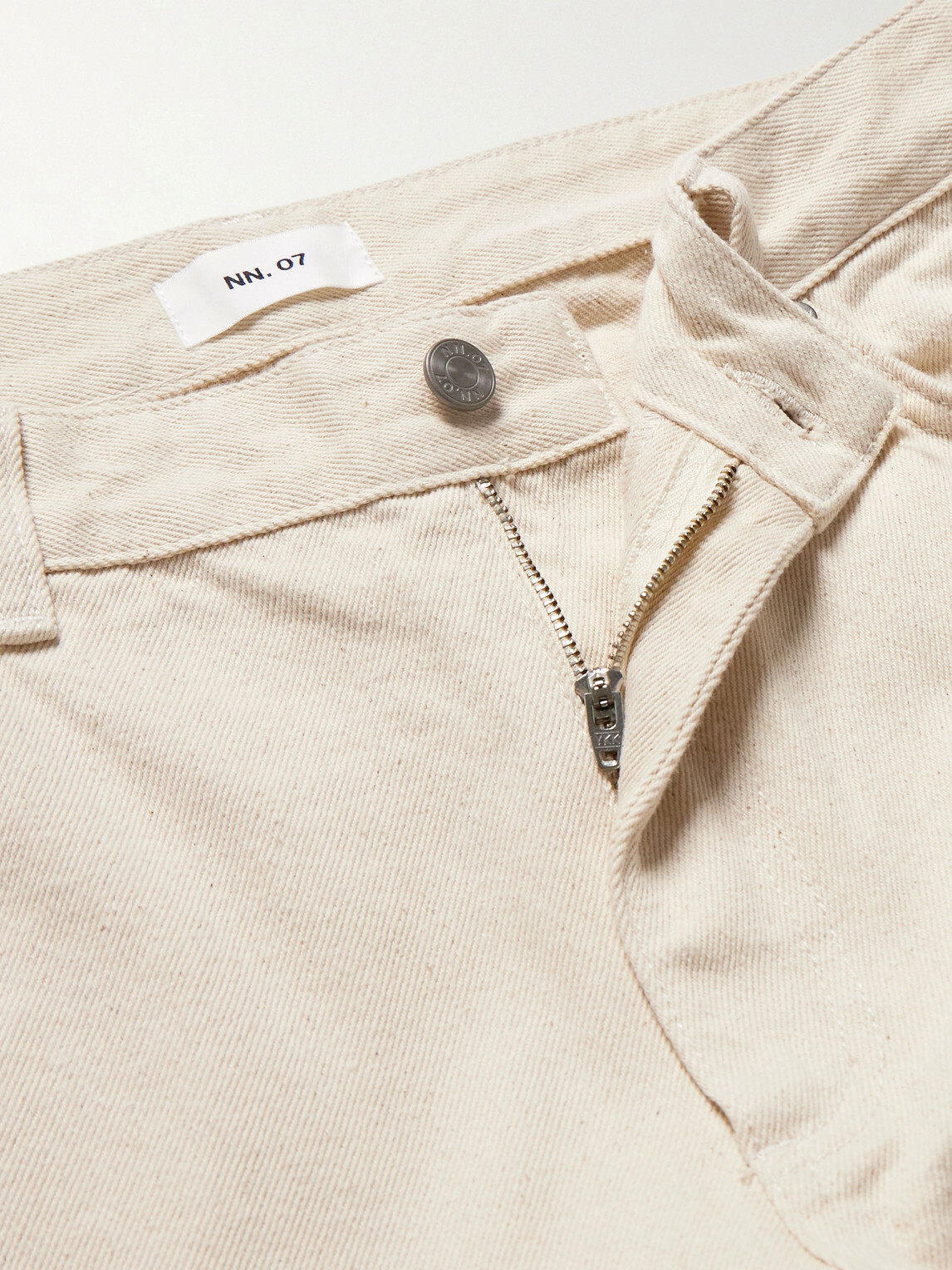 NN07 - Otis 10055 Straight-Leg Organic Jeans - Neutrals