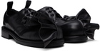 Comme des Garçons Homme Plus Black KIDS LOVE GAITE Edition Frilled Derbys