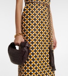 Dodo Bar Or Leather halterneck midi dress