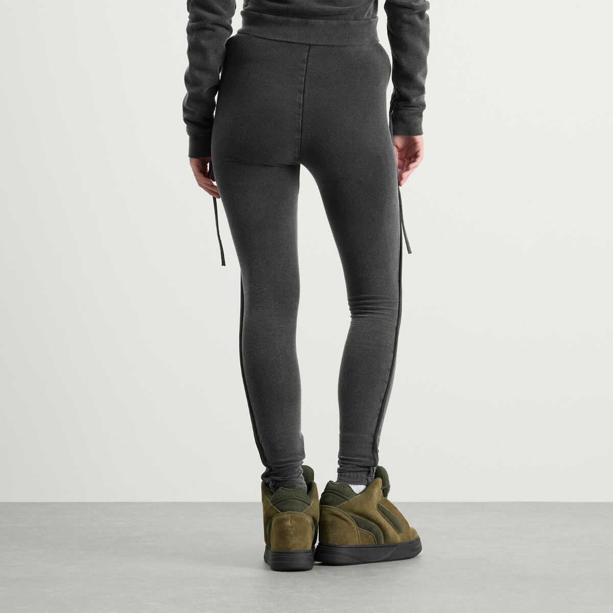 Ottolinger Women's Sculpted Hip Exo Leggings in Black Wash