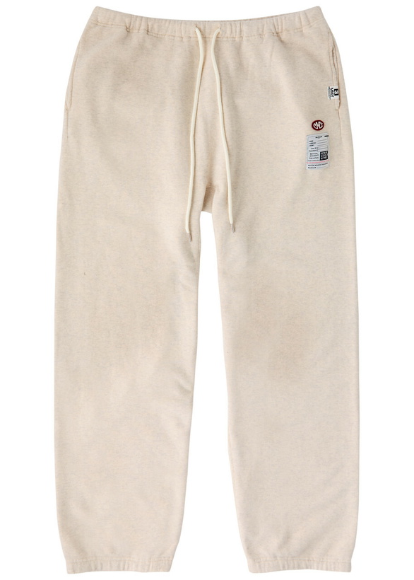 Photo: Maison mihara yasuhiro Distressed Cotton Sweatpants Cream