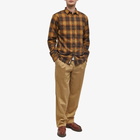 Kestin Men's Dirleton Shirt in Rust Check