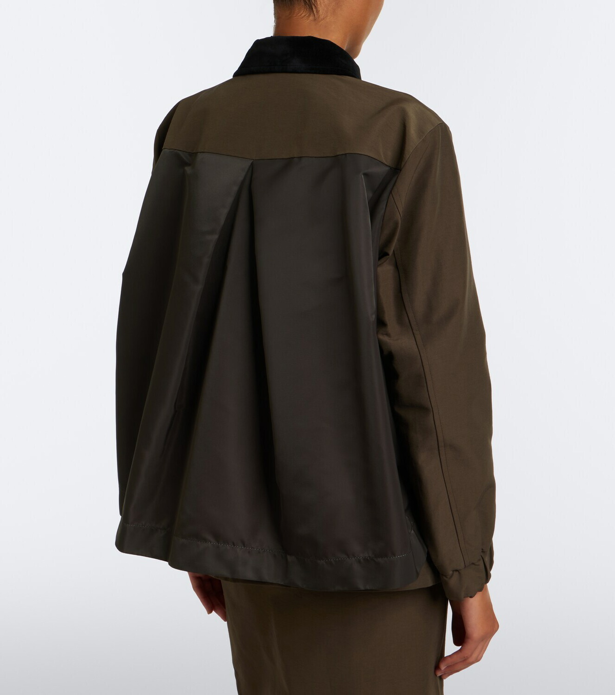 Sacai Cotton-blend blouson jacket