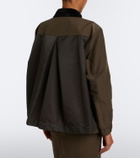 Sacai Cotton-blend blouson jacket