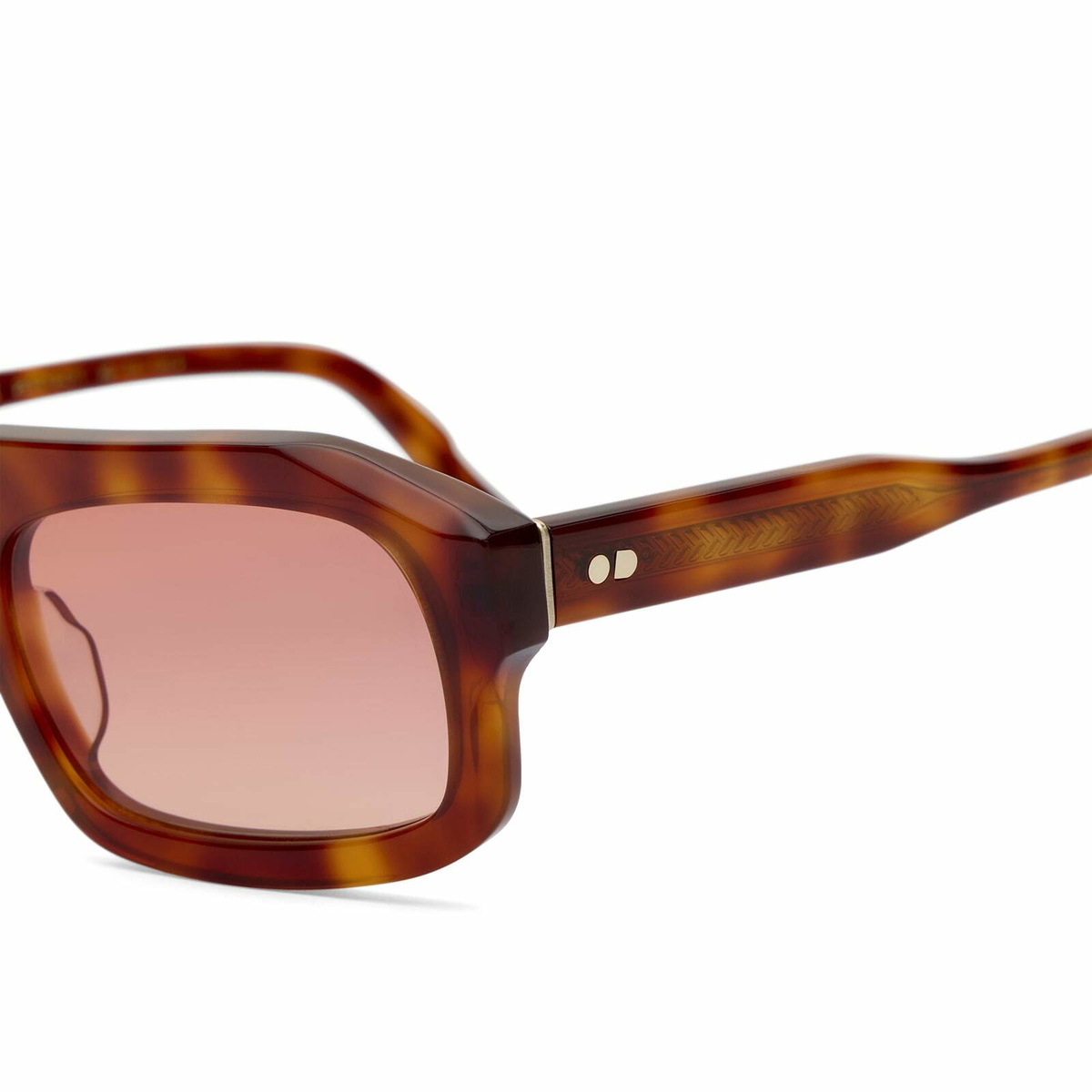 Oscar Deen Mertz Sunglasses in Warm Tortoise/Peach 