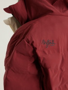 Aztech Mountain - Pyramid Quilted Hooded Ski Jacket - Burgundy