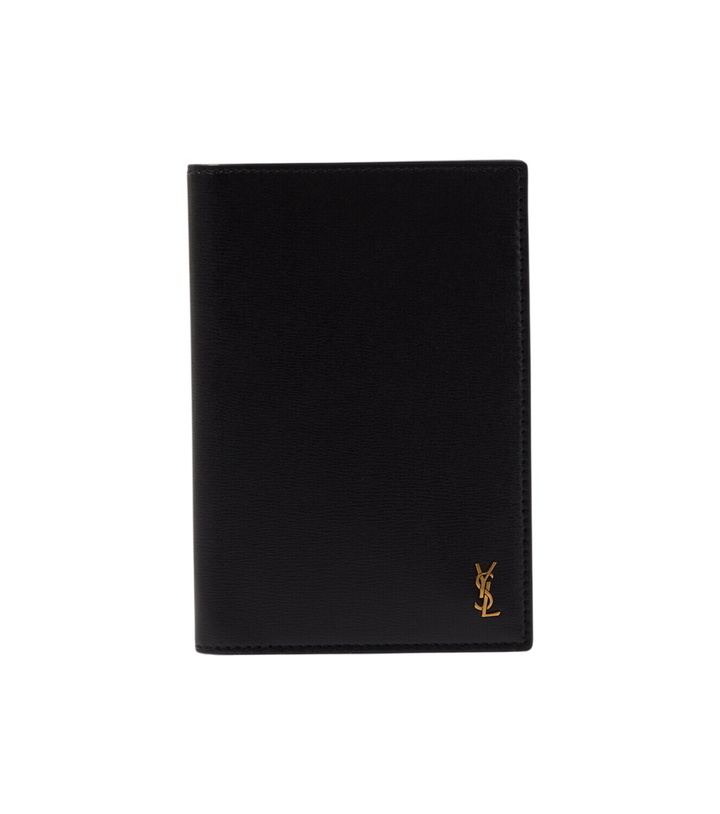 Photo: Saint Laurent Cassandre leather passport holder