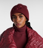 Goldbergh Valerie logo ribbed-knit beanie