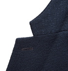 Paul Smith - Navy Soho Slim-Fit Unstructured Textured-Cotton Blazer - Navy