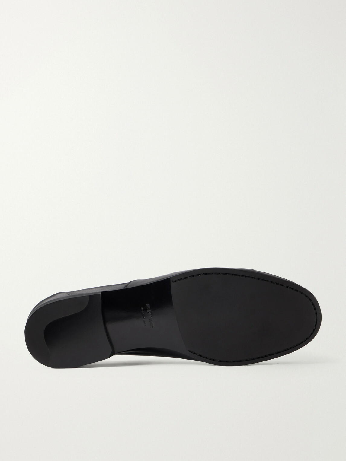 Jil Sander - Leather Derby Shoe - Black