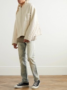 John Elliott - Frayed Cotton-Twill Jacket - Neutrals