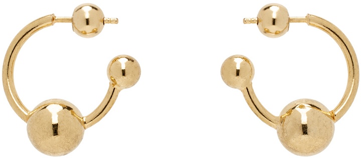 Photo: Jean Paul Gaultier Gold Piercing Earrings