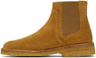 A.P.C. Tan Theodore Chelsea Boots
