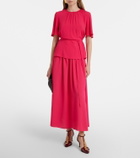 Joseph Elba crêpe maxi skirt