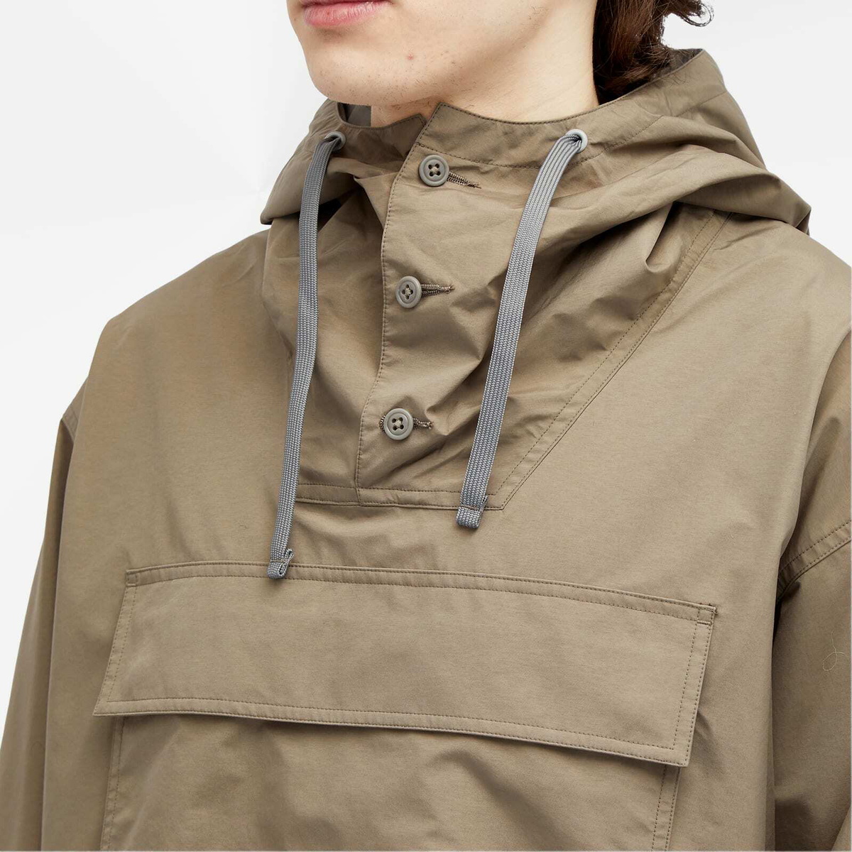 Pilgrim Surf + Supply Men's Yoshi Snow Anorak in Sage Pilgrim Surf + Supply