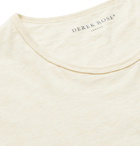 Derek Rose - Reece Cotton-Jersey T-Shirt - Yellow