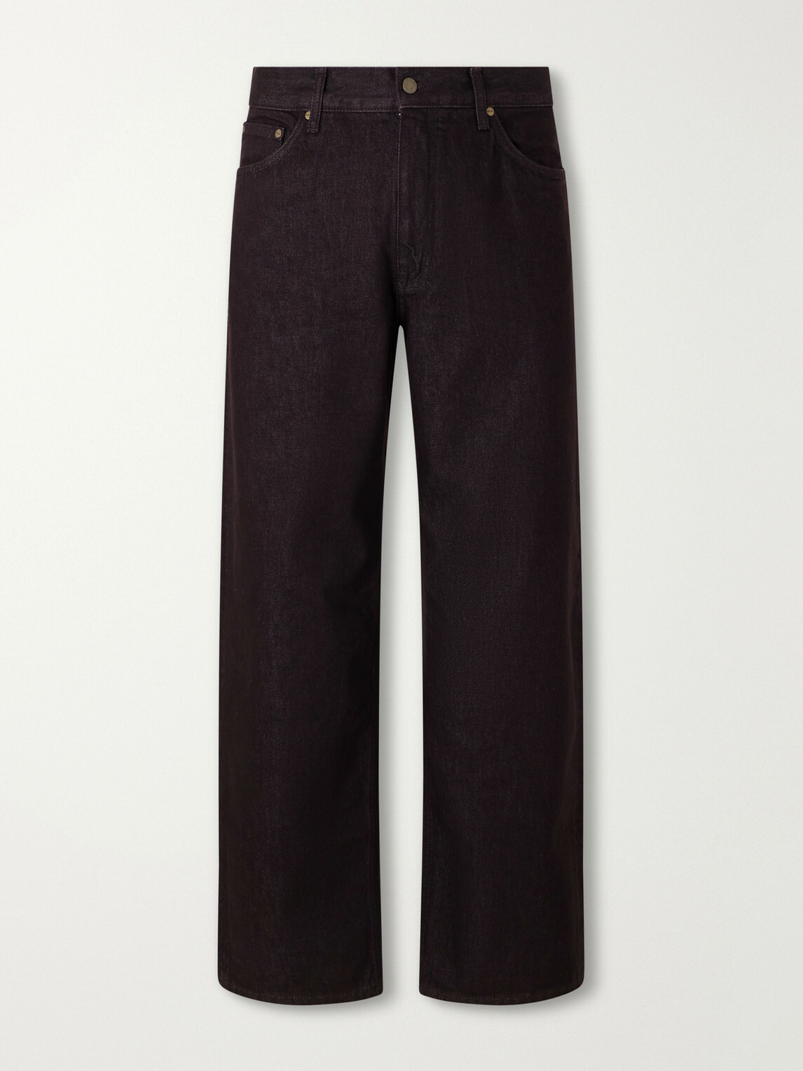 NN07 - Ross 10069 Straight-Leg Organic and Recycled Jeans - Brown