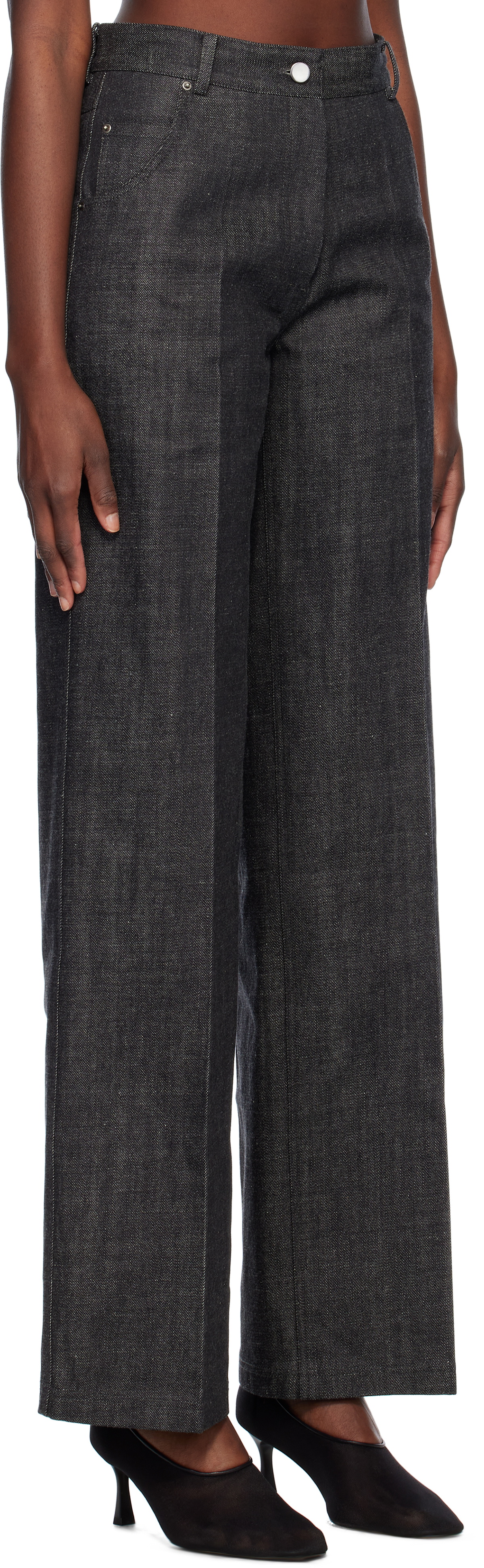 GIA STUDIOS Gray Riley Jeans