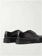 Canali - Glossed-Leather Derby Shoes - Black