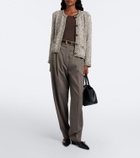 Veronica Beard Rexton knitted cotton-blend cardigan