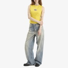 Acne Studios Women's Sleeveless T-Shirt in Bright Yellow