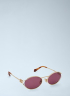 Miu Miu MU 52YS Oval Sunglasses