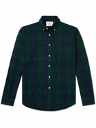 Portuguese Flannel - Bonfim Button-Down Collar Checked Cotton-Flannel Shirt - Multi