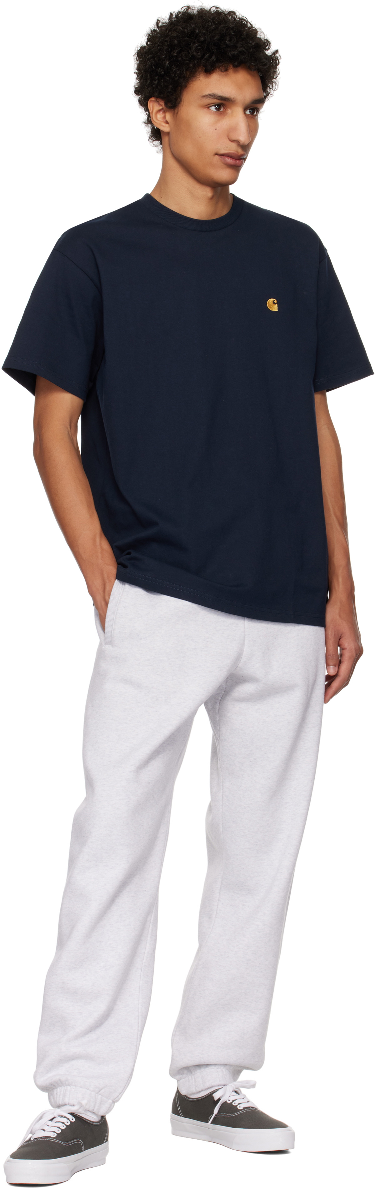 Carhartt Work In Progress Gray Chase Sweatpants