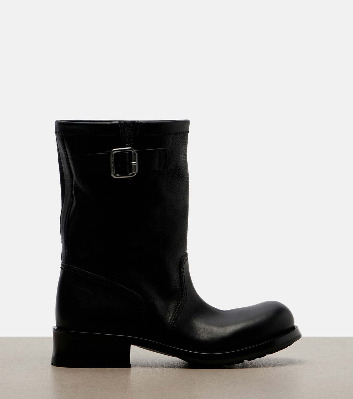 Prada Leather mid-calf boots