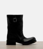 Prada Leather mid-calf boots