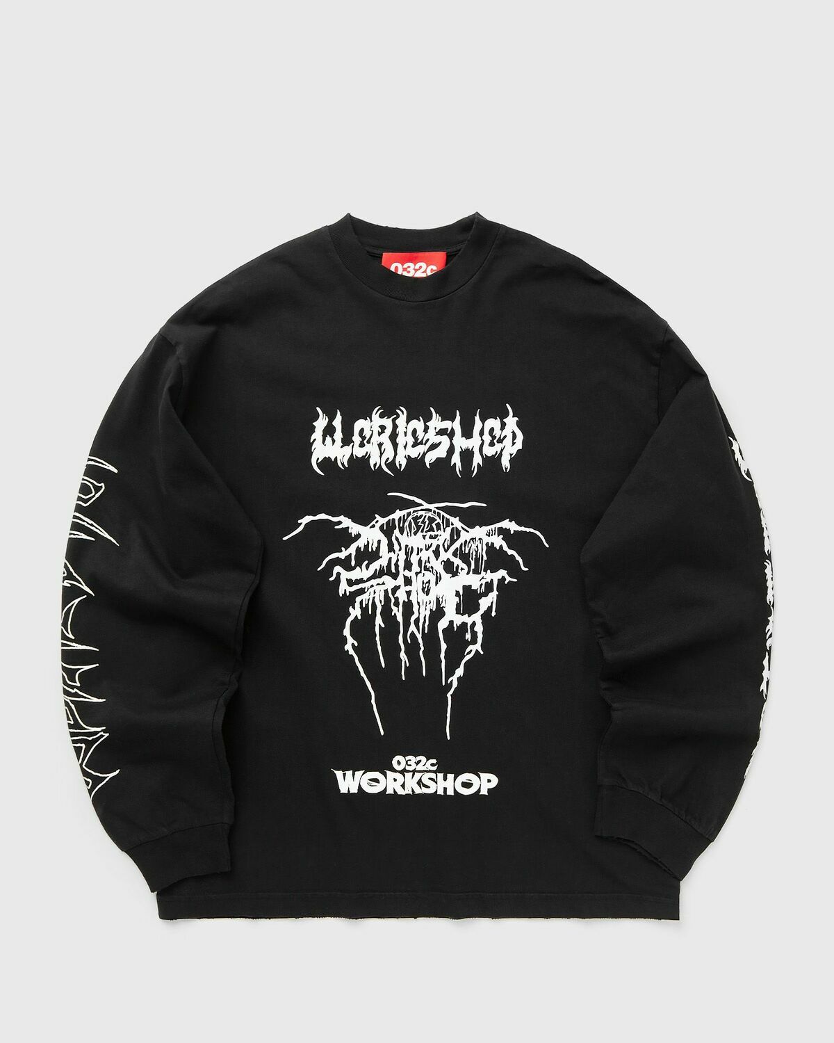 032c ARMOUR LONGSLEEVE Black Womens Longsleefe