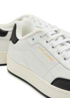 Saint Laurent SL/61 Panelled Leather Sneakers Black