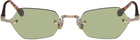 Matsuda Brown & Gold M5011 Sunglasses