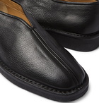 Lemaire - Full-Grain Leather Slippers - Black