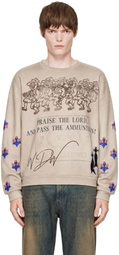 Who Decides War Off-White Ammunition Crewneck Sweatshirt