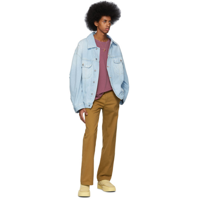 Acne Studios Indigo Bla Konst Denim Rippeur Jacket Acne Studios