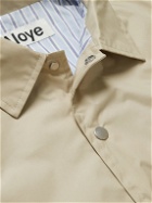 Aloye - Coach Layered Printed Shell Jacket - Neutrals